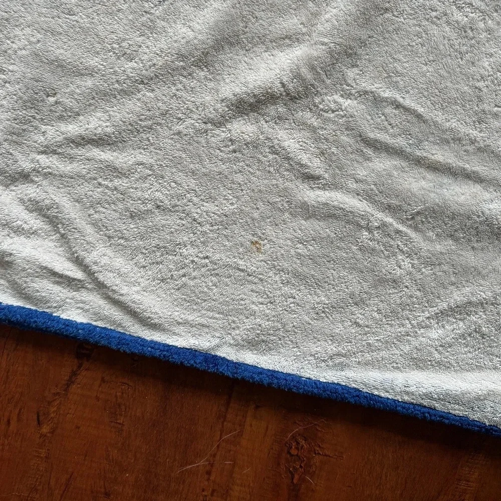 Beach Hermes Towel Leopards Blue White 37.4 x 59.1